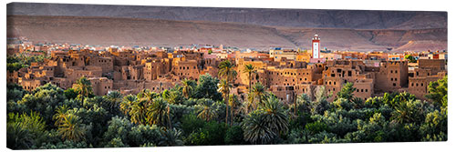 Canvastavla Sunset on the kasbah, Morocco