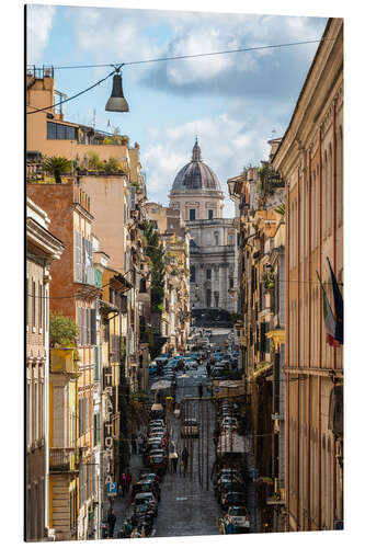 Aluminium print Monti neighborhood, Rome