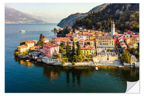 Wall sticker Varenna, lake Como, Italy