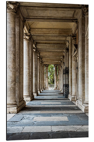 Aluminium print Colonnade, Capitoline hill, Rome