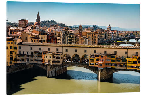 Stampa su vetro acrilico Ponte Vecchio, Florence