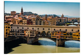 Aluminium print Ponte Vecchio, Florence