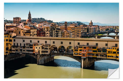 Wall sticker Ponte Vecchio, Florence