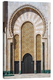 Canvastavla  Arabic door, Morocco - Matteo Colombo