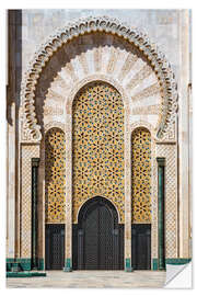 Naklejka na ścianę Arabic door, Morocco