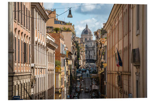 PVC-tavla In the streets of Monti, Rome