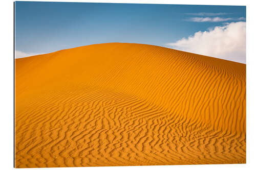 Quadro em plexi-alumínio Sand dune, Sahara, Morocco