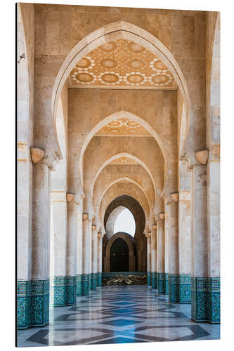 Alumiinitaulu Arabic style corridor, Morocco