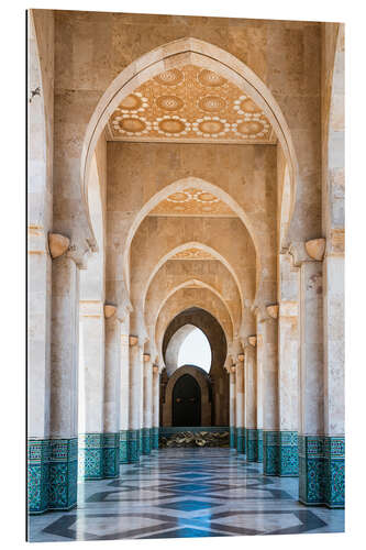 Gallery print Arabic style corridor, Morocco