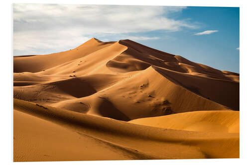 Foam board print The Sahara desert, Morocco