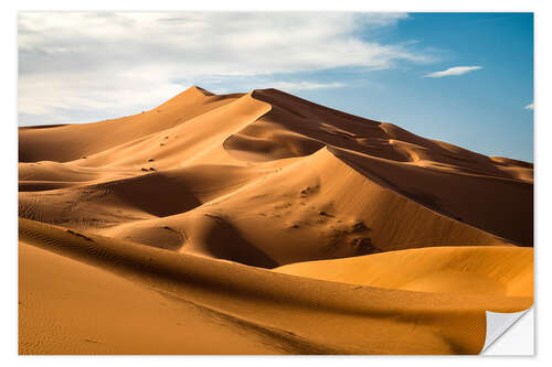 Wall sticker The Sahara desert, Morocco