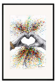 Gerahmter Kunstdruck Let's Go Together