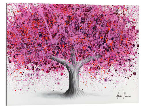 Aluminium print Blossom Orb Tree