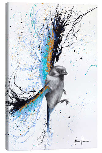 Canvas print Little Lagoon Bird