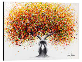 Magnettafel Sonniger Freundschaftsbaum