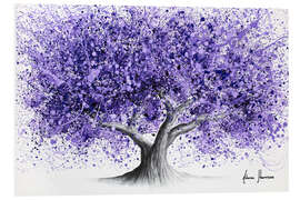 Foam board print Jacaranda Jazz Tree