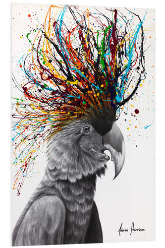 Foam board print Party Parrot