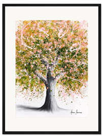 Gerahmter Kunstdruck Sparkling Alfresco Tree