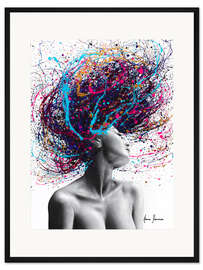 Gerahmter Kunstdruck Freudenschwung