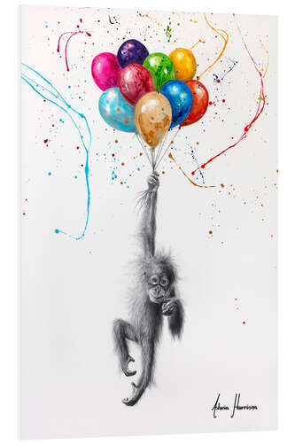 Foam board print Orangutan Upon A Time