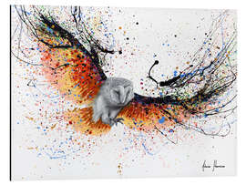 Magnettafel Eulenflügel in der Nacht