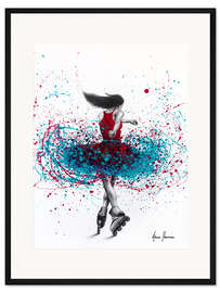 Gerahmter Kunstdruck Dragonfly Rollerblader