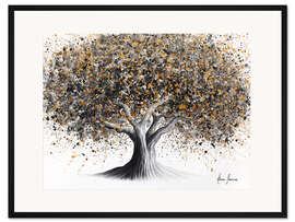 Gerahmter Kunstdruck Diamond High Tree