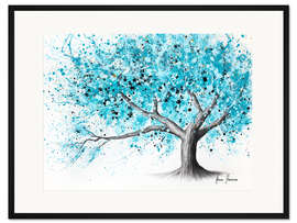 Gerahmter Kunstdruck Calypso Tree