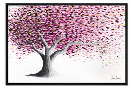 Gerahmter Kunstdruck Sparkling Blossom Tree
