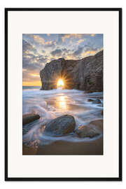 Gerahmter Kunstdruck Tor der Gezeiten