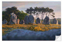 Naklejka na ścianę Megaliths in the morning light