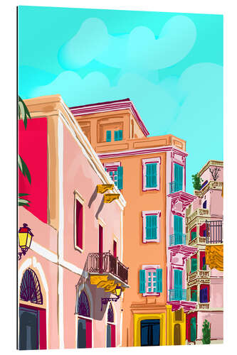 Gallery print Colourful Houses