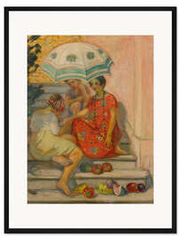 Gerahmter Kunstdruck Die Wahrsagerin