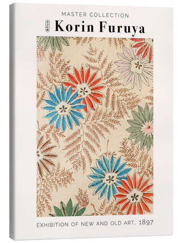 Canvas print Floral Pattern, 1897