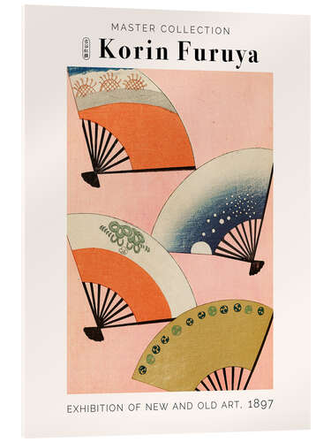 Akrylbilde Fans on Pink, 1897