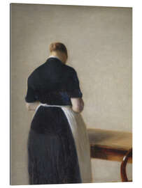 Gallery print Woman seen from the Back