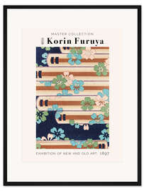 Gerahmter Kunstdruck Sakura Stripes, 1897