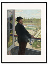Impression artistique encadrée Portrait of Karl Nordström