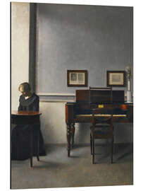 Magnettafel Ida in einem Interieur mit Klavier