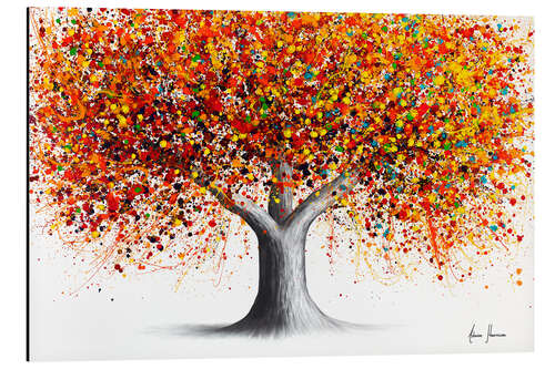 Aluminium print Citrus Serenity Tree