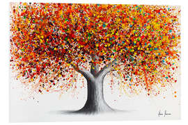 Foam board print Citrus Serenity Tree