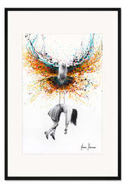 Gerahmter Kunstdruck By Wings Of A Dove