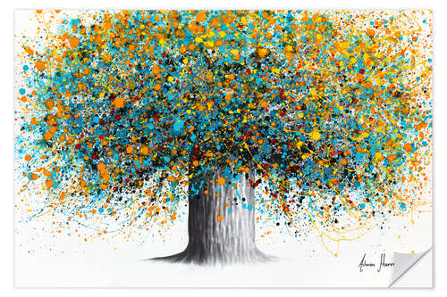 Wall sticker Eastern Sunflower Tree