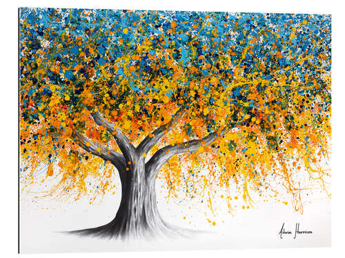 Tableau en plexi-alu Dnieper River Tree