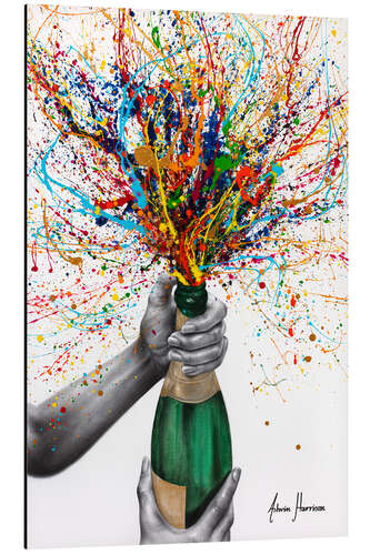 Aluminium print Bottle of Nostalgia