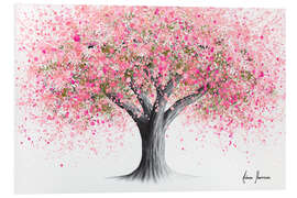 Foam board print The Gardener Blossom Tree