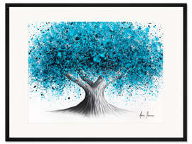 Gerahmter Kunstdruck Noosa Lakes Tree