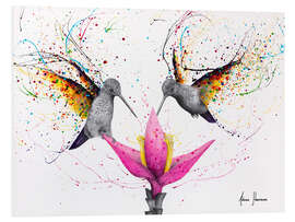 Tableau en PVC Friendship Hummingbirds