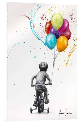 Galleriprint Little boy with balloons