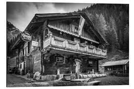 Magnettafel Unterstalleralm im Villgratental, Osttirol
